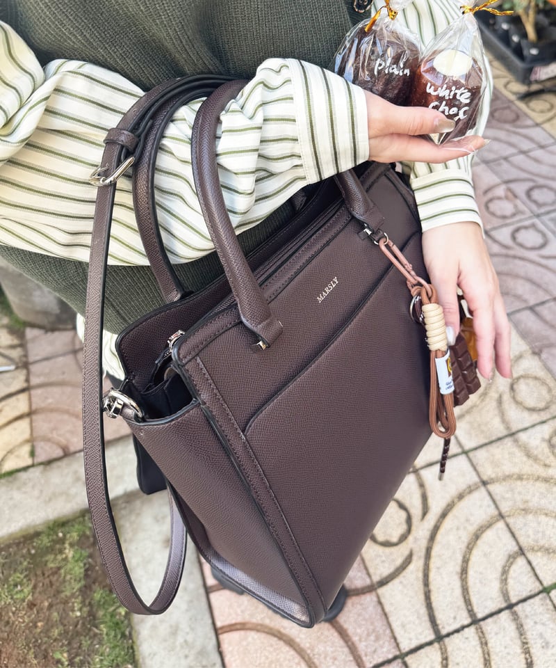 フラップバッグ（Brown） | MARSLY