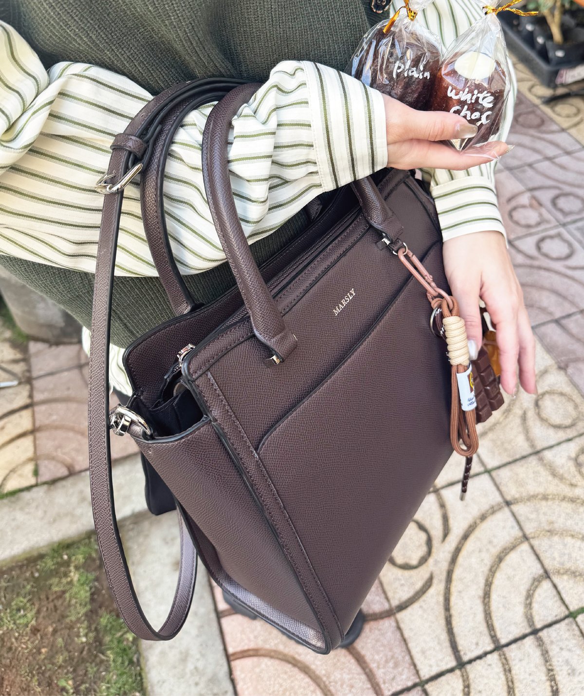 フラップバッグ（Brown） | MARSLY