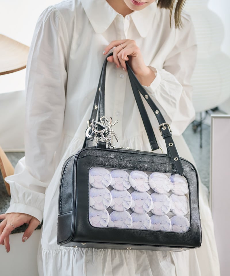 フラップボストンバッグ　Mサイズ MB026NH-フラップボストンバッグ(Mサイズ) | PELLE MORBIDA