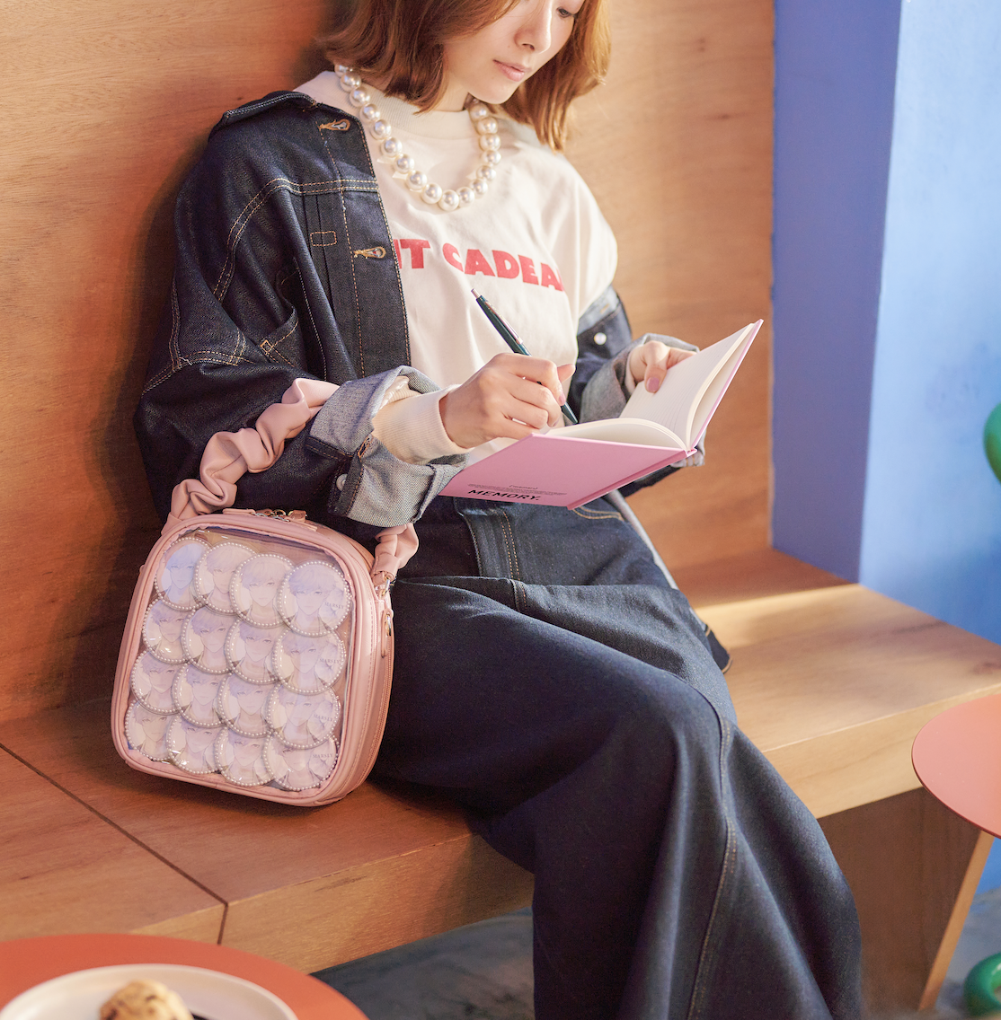 ギャザーハンドルバッグ(pink) | MARSLY ギャザーハンドルバッグ(pink) | MARSLY