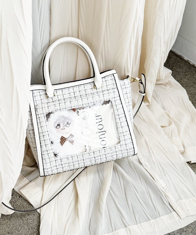 MARSLY マーズリー ツイード White 痛バ MARSLY マーズリー ツイード White 痛バ