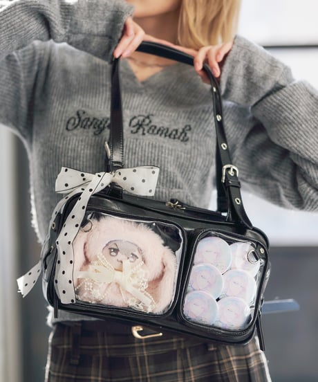 ツインポケットバッグ（Black）