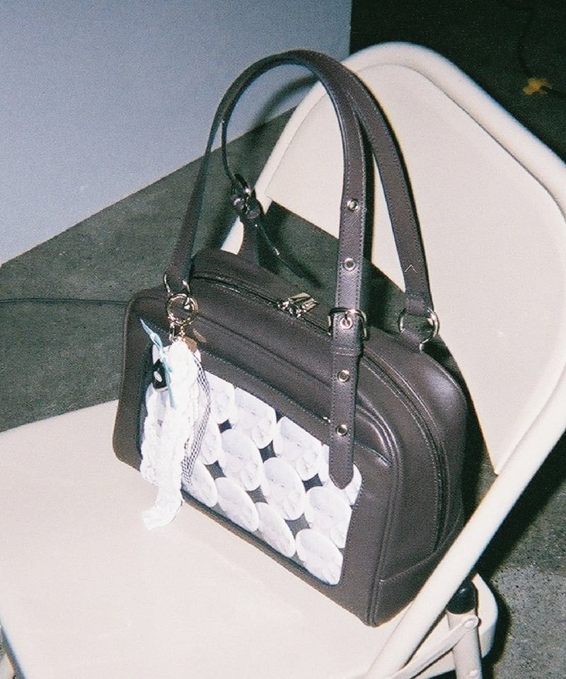 フラップボストンバッグ（Brown） | MARSLY