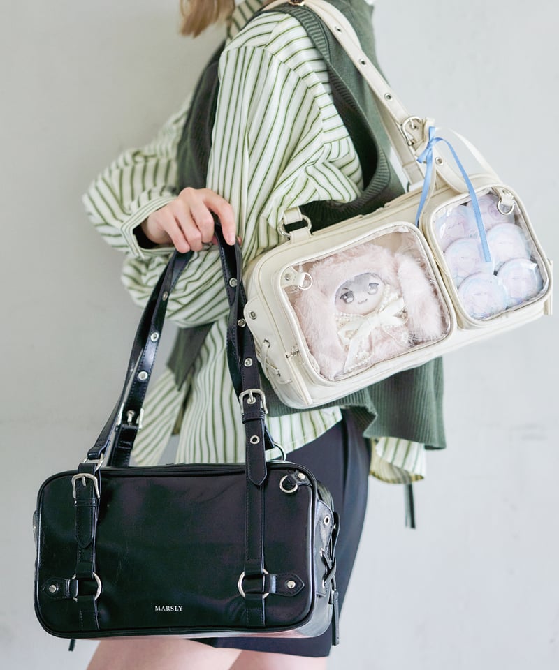 ツインポケットバッグ（Off-white） | MARSLY