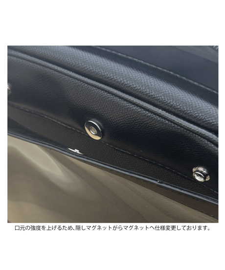 フラップボストンバッグ（Beige）