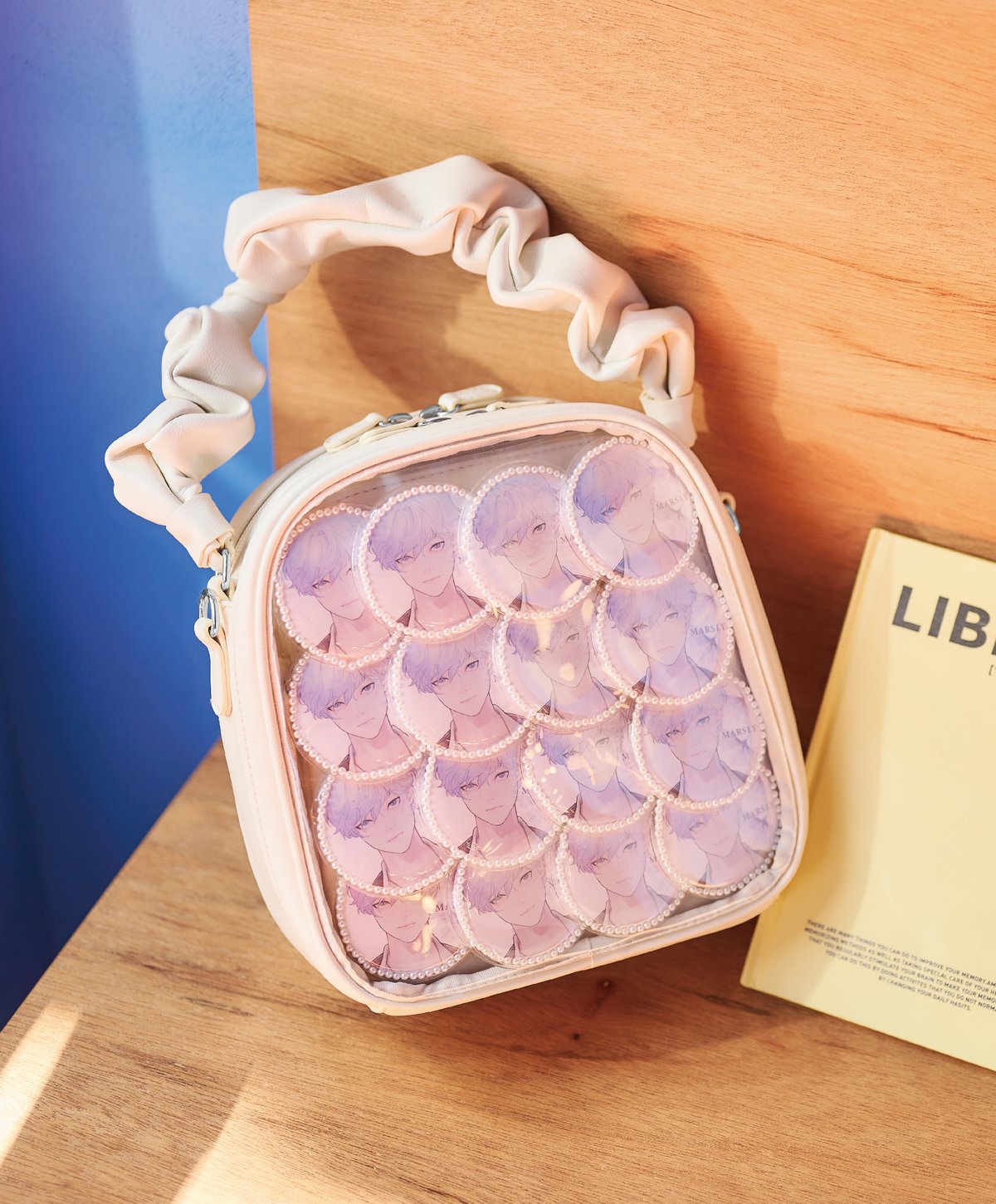 ギャザーハンドルバッグ（Off white） | MARSLY