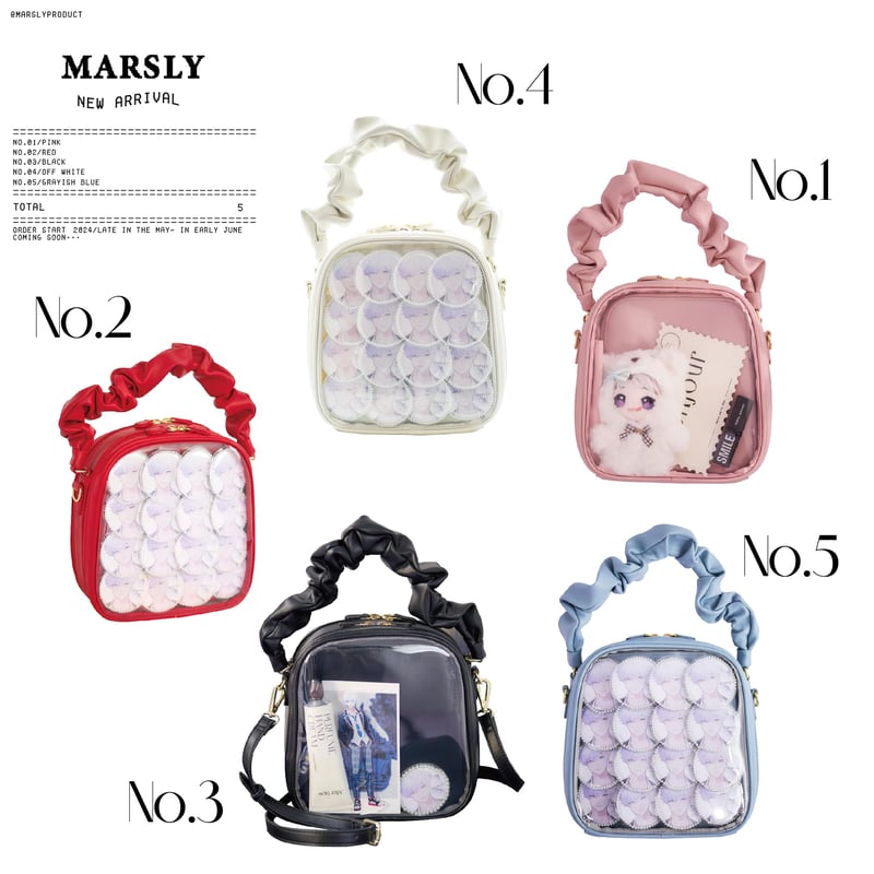 ギャザーハンドルバッグ(off white) | MARSLY ギャザーハンドルバッグ(off white) | MARSLY