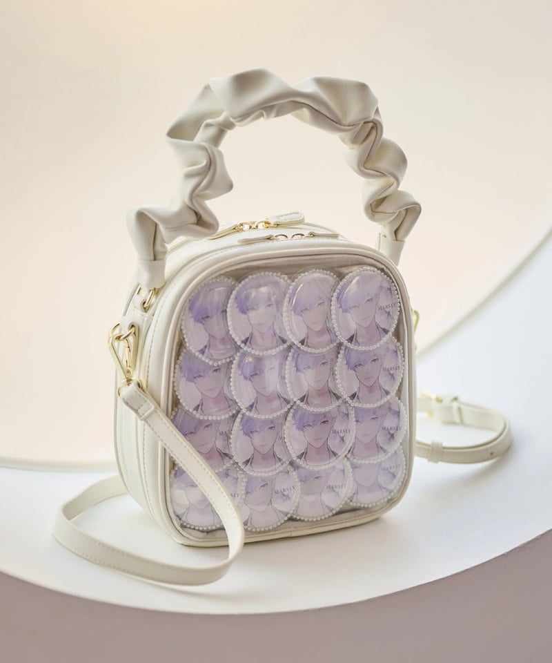 MARSLY ホワイト フラップバッグ（off white） | MARSLY