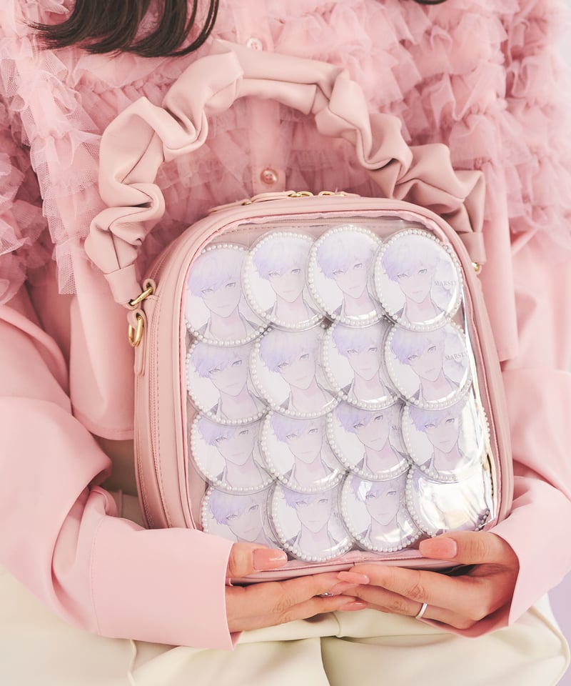 ギャザーハンドルバッグ（pink） | MARSLY
