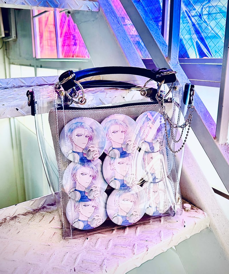 クリアバッグ（Black /ブラック） | MARSLY