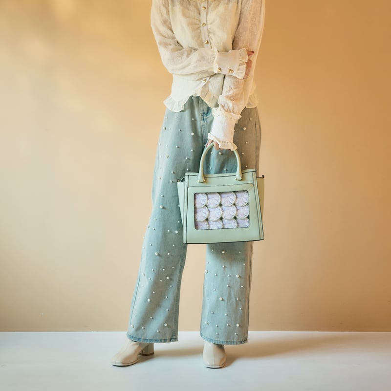 フラップバッグ（grayish mint） | MARSLY