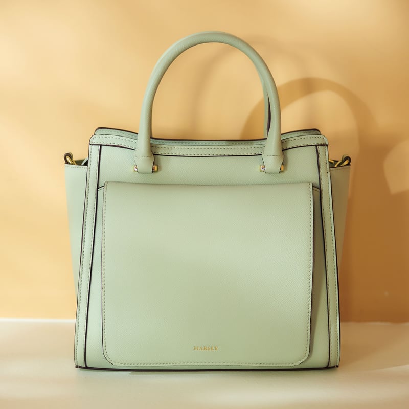 フラップバッグ（grayish mint） | MARSLY