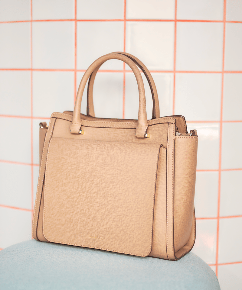 フラップバッグ（mocha beige） | MARSLY