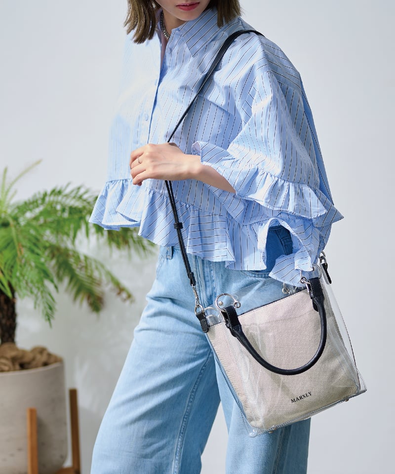 クリアバッグ（Black /ブラック） | MARSLY