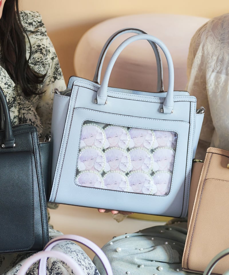 フラップバッグ（Grayish blue） | MARSLY