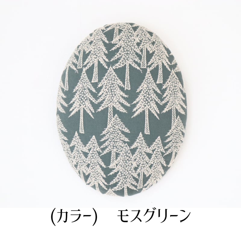 ファブリックパネル 「land theater」 オーバル | くうかんそうしょく 栞