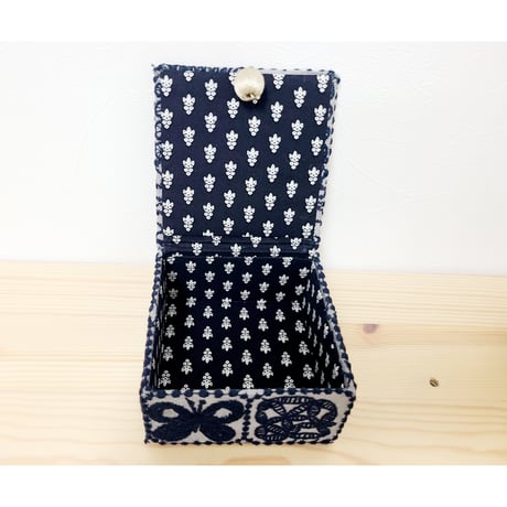 ファブリックボックス　「forest tile」