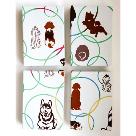 注染　文箱　「Bowｗow」　小