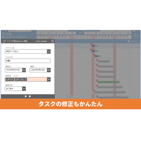 アプリ│SVG版ガントチャートアプリ