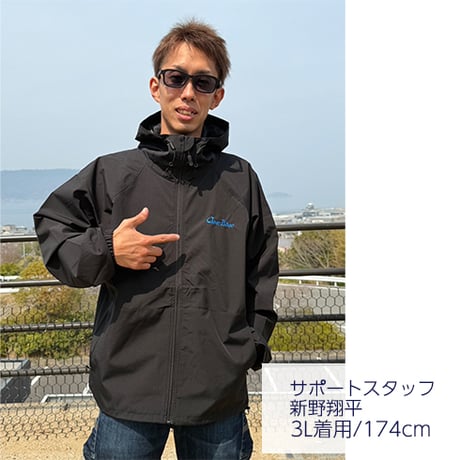 ロゴストレッチシェルパーカー【お届け：5月中旬】