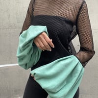 Balloon bell sleeve tops