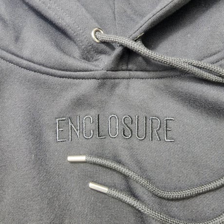 Power shoulder LOGO mini hoodie
