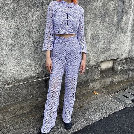 Crochet china pants