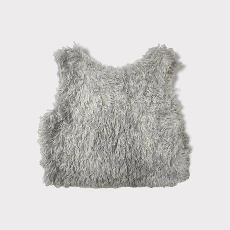2way eco feather ribbon Vest