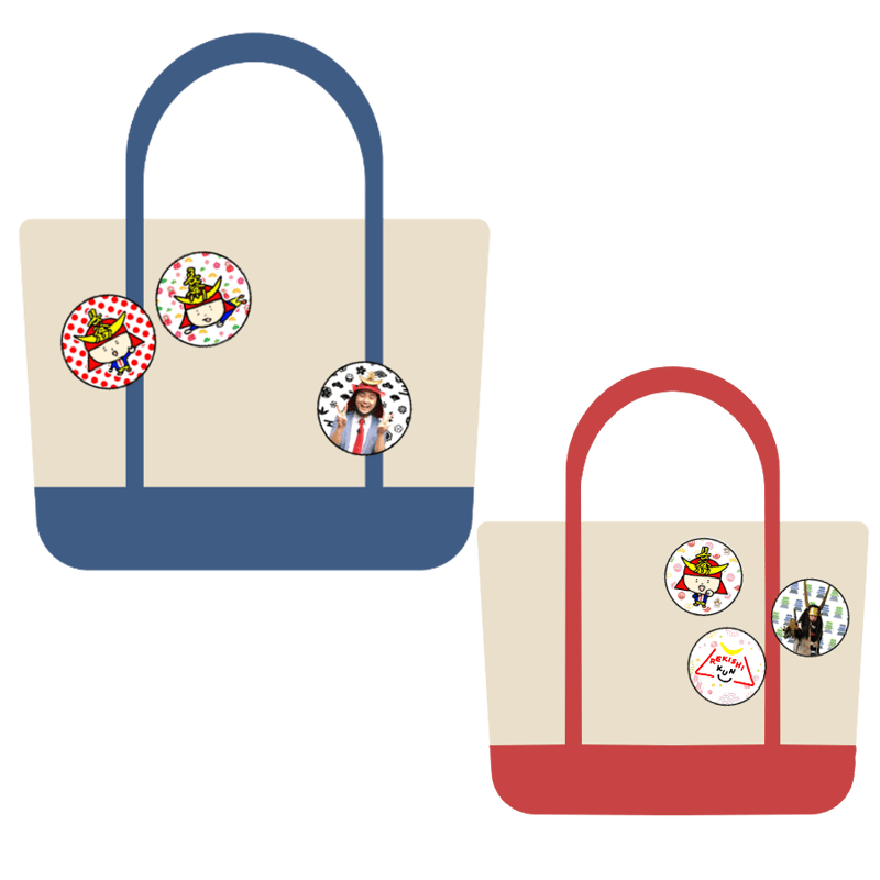 缶バッジ【全8種類】 | れきしクンすとあ