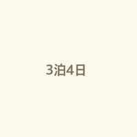 3泊4日