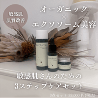 REVI 肌質改善3ステップケアセット【敏感肌/乾燥肌】