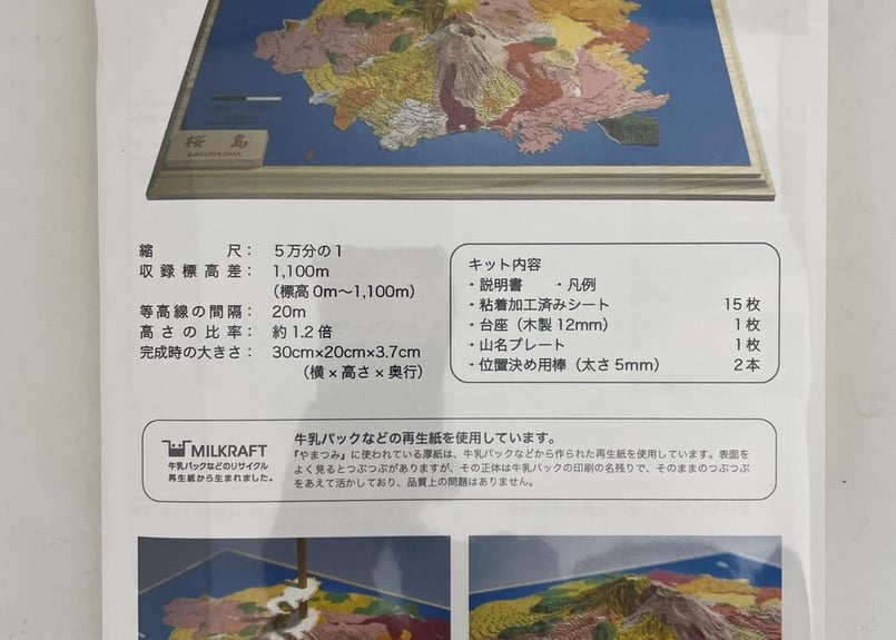 しまつみ「さくらじま地質図ver」 | 桜島ビジターセンター Museum Shop