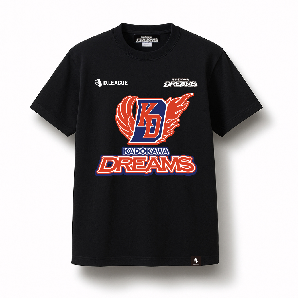 KADOKAWA DREAMS / OFFICIAL T-SHIRTS / BLACK/MUL