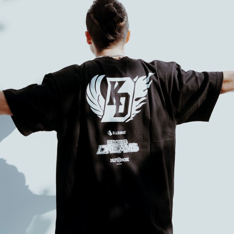 KADOKAWA DREAMS / BACKPRINT T-SHIRTS / BLACK |