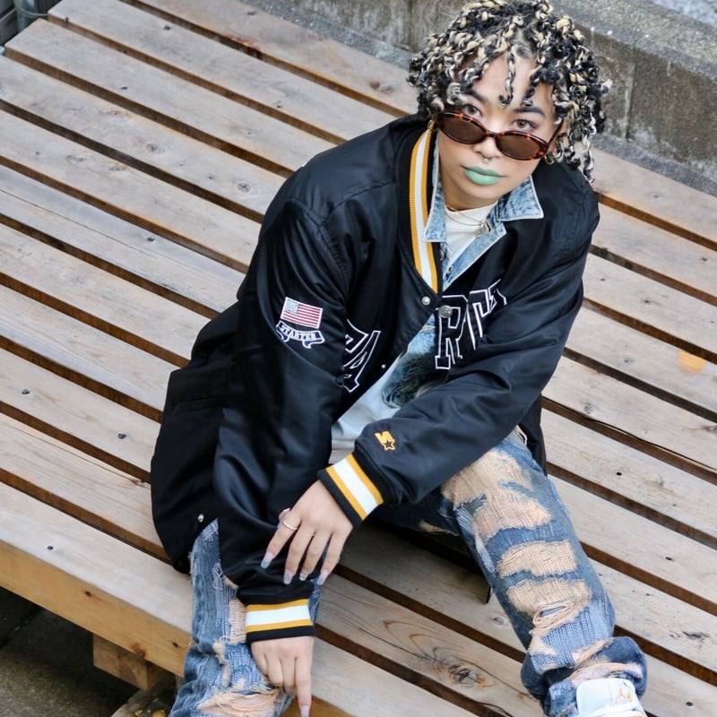 XL 希少【別注】NEEDLES Nylon Stadium Jacket 新品