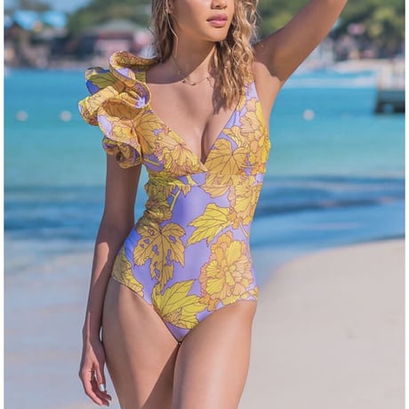 フラワーワンピースサロンセット