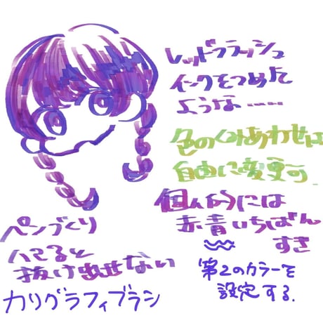 procreate ブラシセット