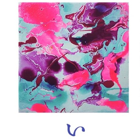 【15cm】ポーリングアート原画