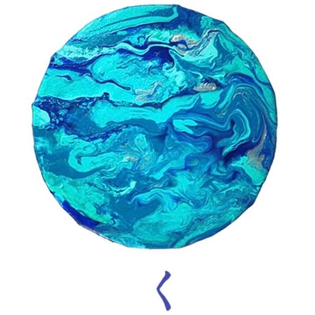 【15cm】ポーリングアート原画