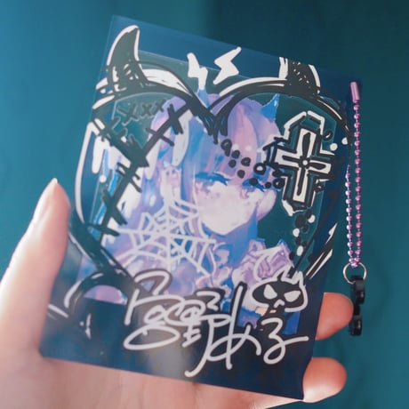 【展示のみ】BIGLOVE💗デコチェキ風アクキー