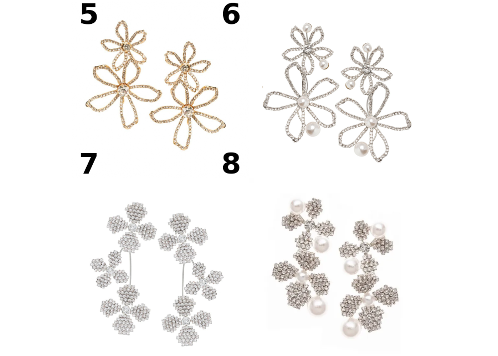 レンタルご予約分】Elizabeth Bower リハーサルイヤリング4点セット