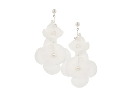 【レンタルご予約分】Elizabeth Bower Flutter Pearl Drop イヤリング