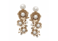 レンタルご予約分】Elizabeth Bower Anemone Dew Drop イヤリン