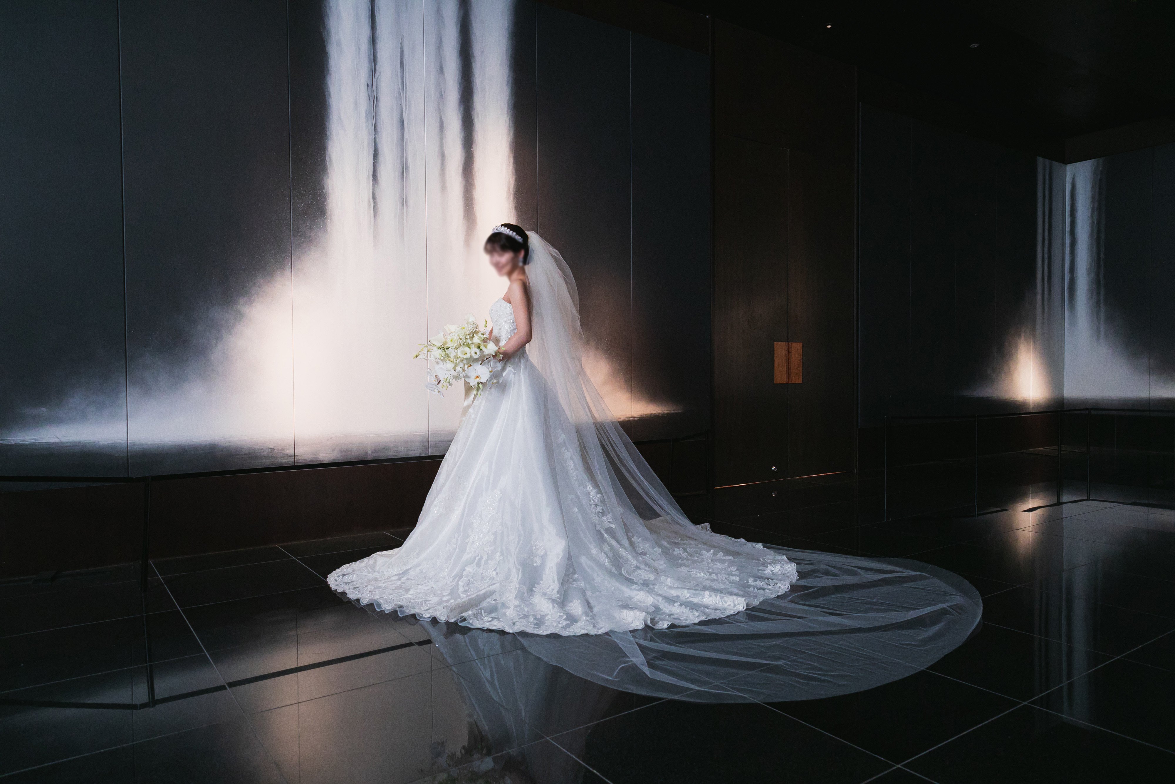 【あおき】Vera Wang 3段ベール ロングタイプ ウェディングベール original