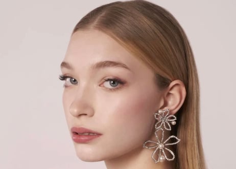 【レンタルご予約分】Elizabeth Bower Pavet Pearl Earring シルバーイヤリング