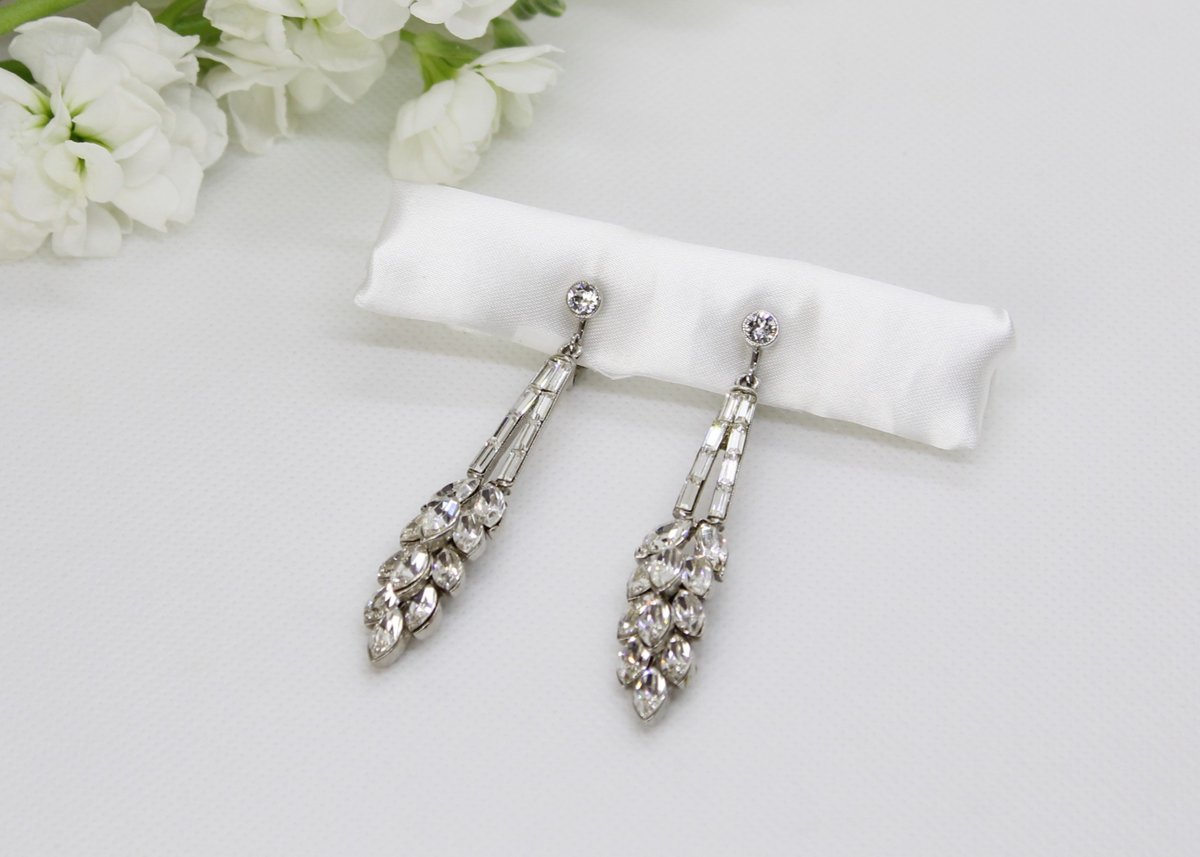 レンタルご予約分】Ben-Amun スリムイヤリング | Bridal Accessory