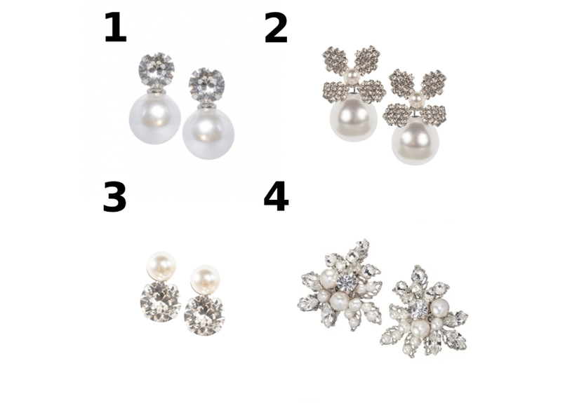 レンタルご予約分】Elizabeth Bower リハーサルイヤリング4点セット