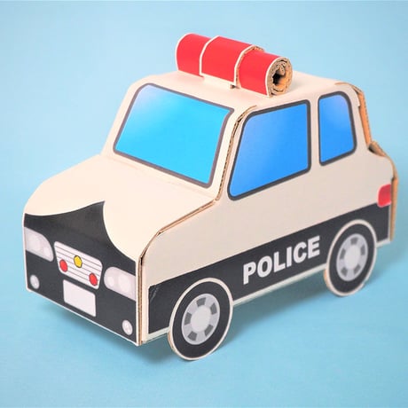 【工作キット】はたらくのりもの パトカー キット