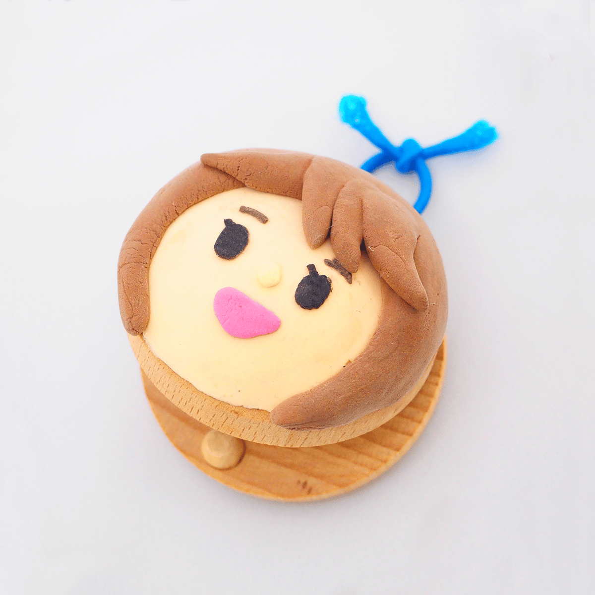 工作キット】母の日似顔絵カスタネット 10個セット | こどもこうさく