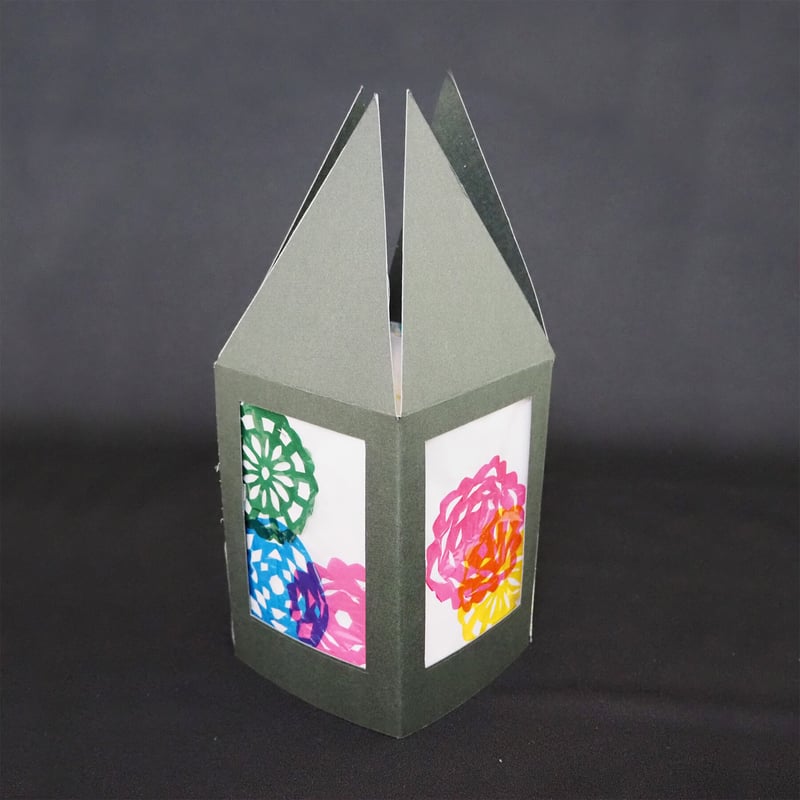 工作キット】カラフル色あそびランタン 10個セット | こどもこう